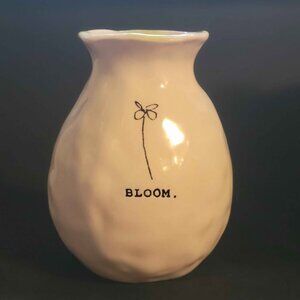 Rae Dunn by Magenta "Bloom" Ceramic Bud Vase
